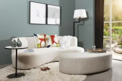 Rihanna, Sofa, Beige