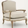Sally, Armchair, Natural Linen