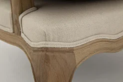 Sally, Armchair, Natural Linen