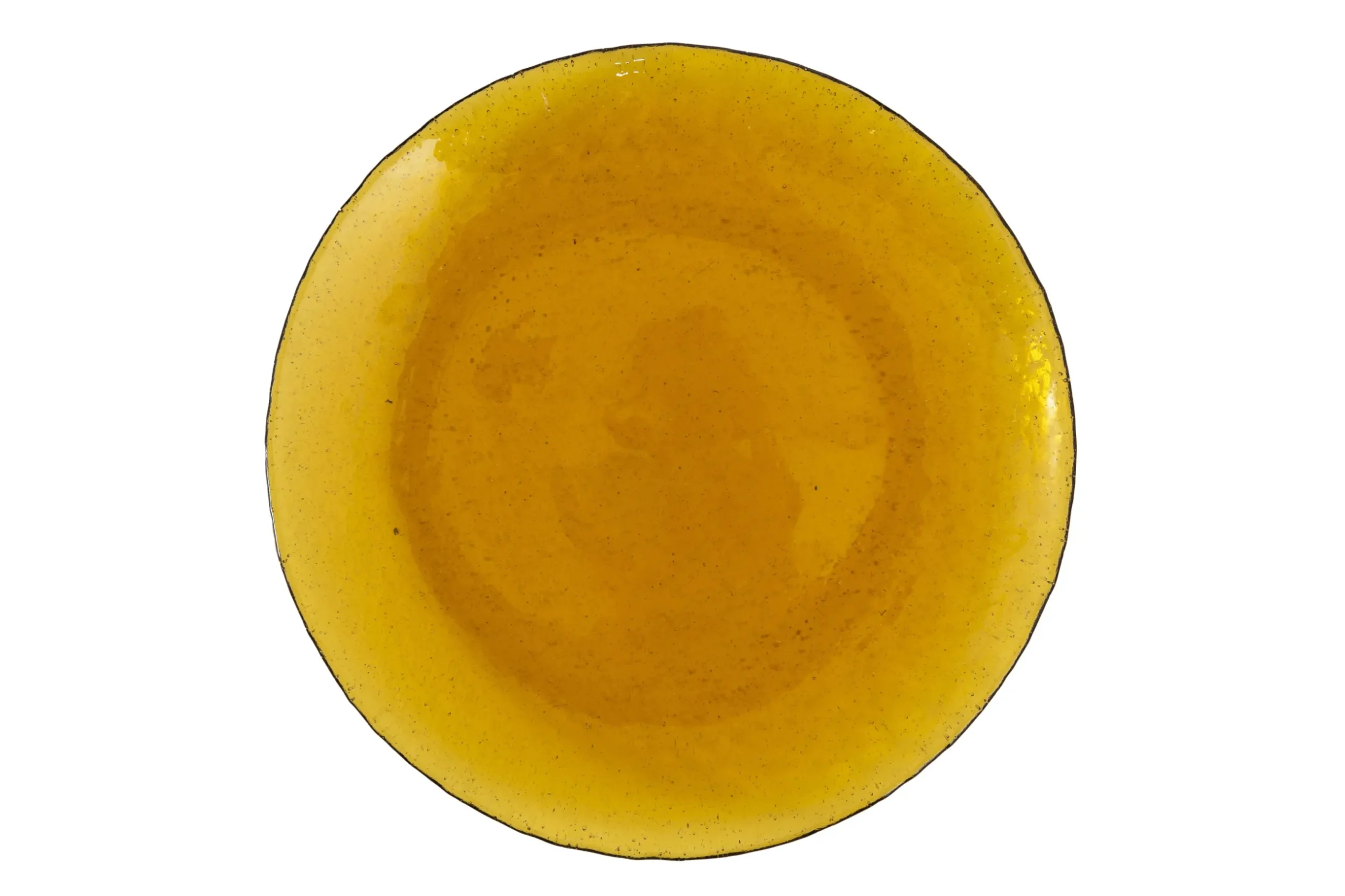 Samantha, Plate, Amber