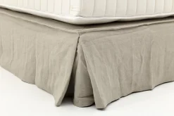 Sandrine, Double Bed, With Headboard, Cover, 160Cm