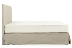 Sandrine, Double Bed, With Headboard, Cover, 180Cm