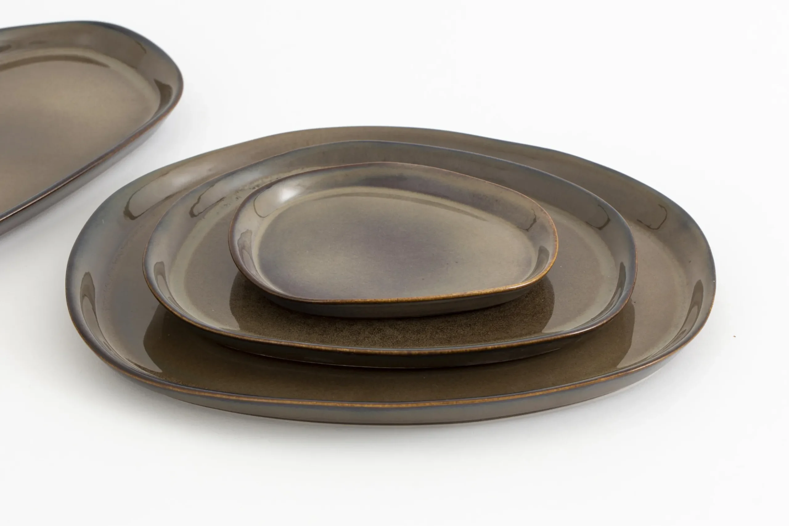 Shape, Plate, Khaki, 21Cm