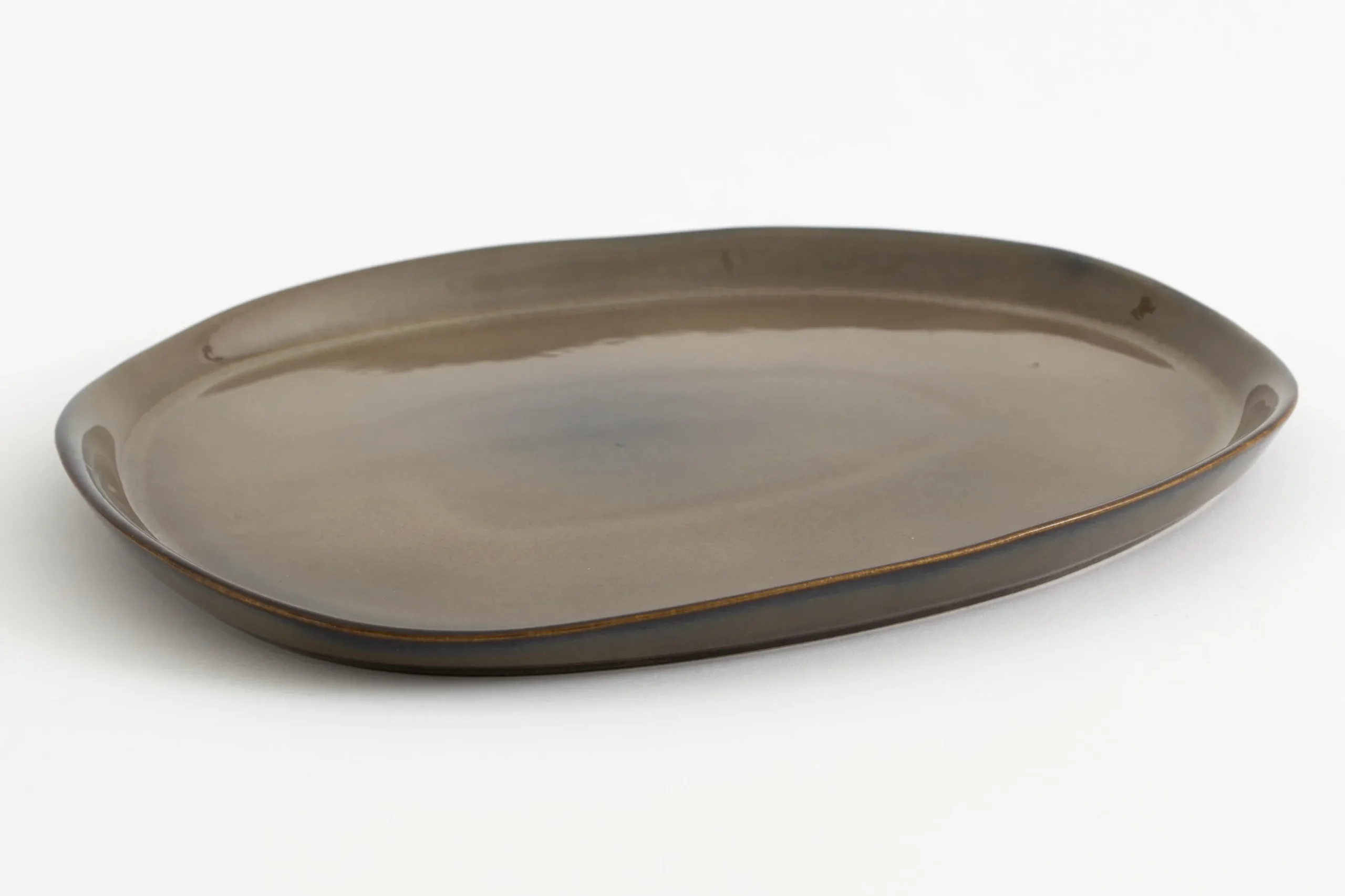 Shape, Plate, Khaki, 28,5Cm