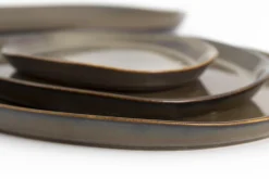 Shape, Plate, Khaki, 15Cm