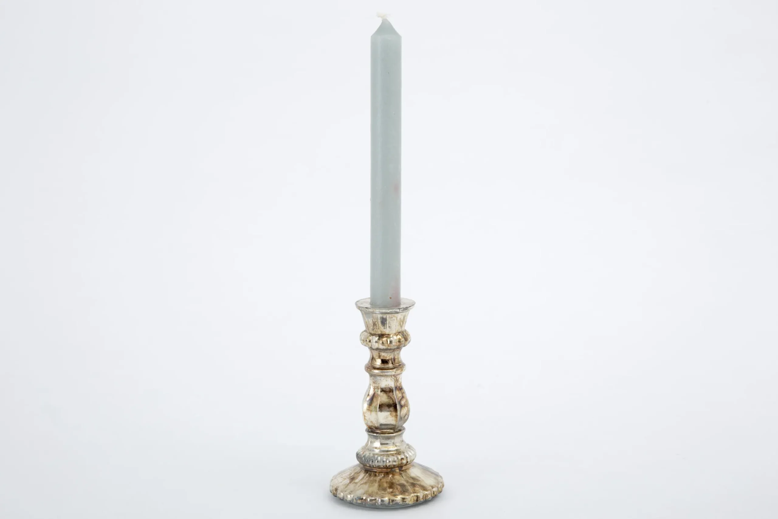Shinyei, Candlestick, Mercury Glass