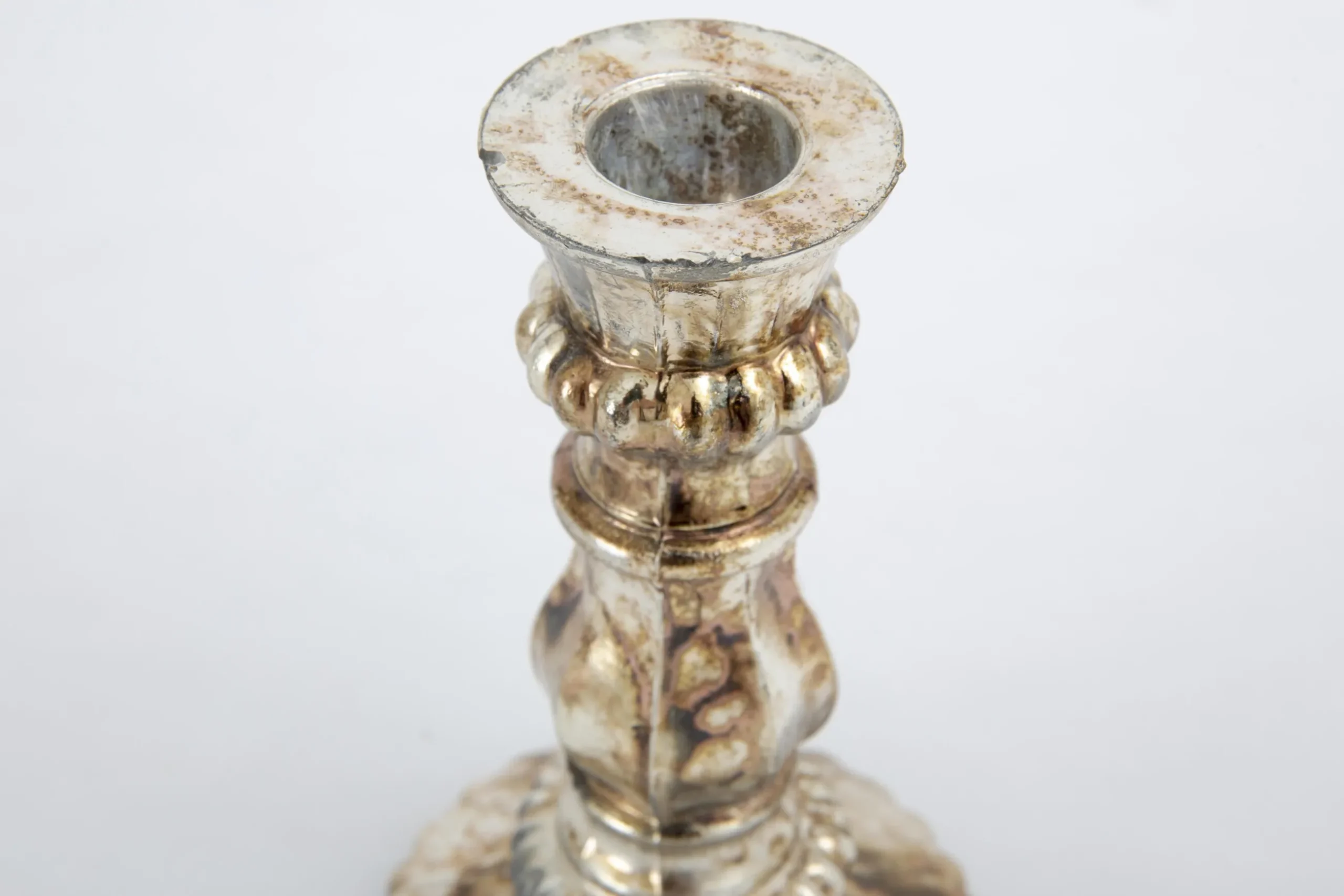 Shinyei, Candlestick, Mercury Glass
