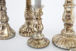 Shinyei, Candlestick, Mercury Glass