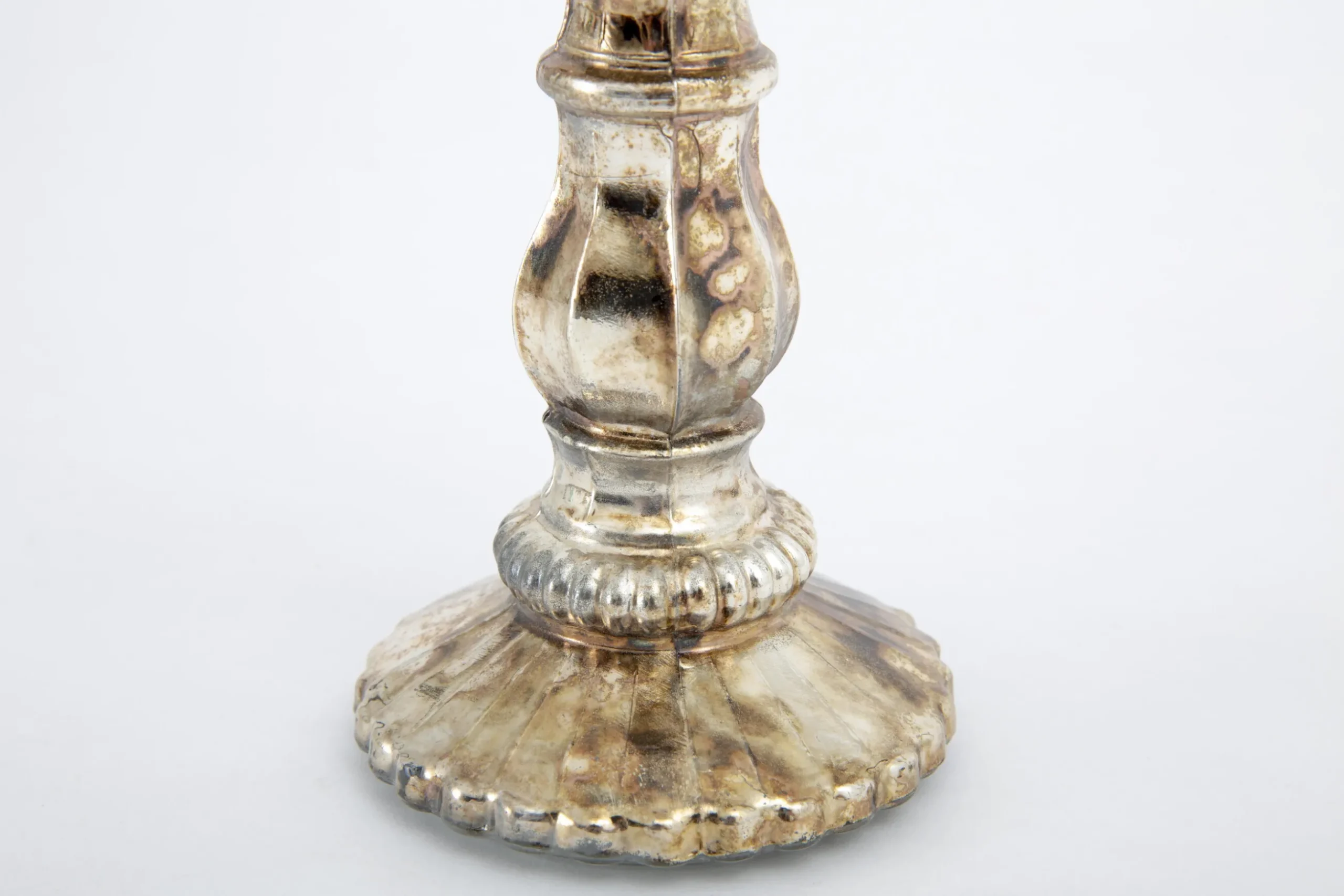 Shinyei, Candlestick, Mercury Glass