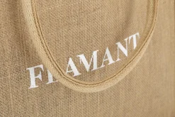 Shopper Flamant, Shopping Bag, Jute, Natural