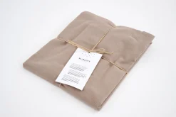 Stefano, Pillowcase, Set Of 2, 65X65, Mudstone