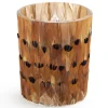 Sterling, Tea Light Holder, Feathers, L