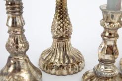 Sullivan, Candlestick, Mercury Glass