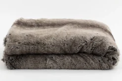 Tanley, Plaid, Faux Fur