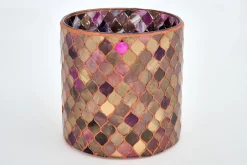 Tatou, Tea Light Holder, Glass, L