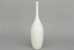Tess, Vase, Ceramic, White, Model 1