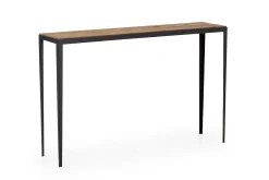 Thibaut, Console Table, Wood And Metal