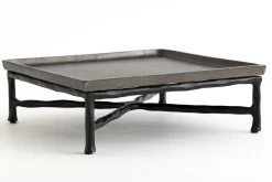 Tinsley, Tray, Metal, Black, S