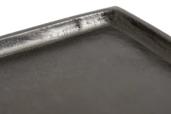 Tinsley, Tray, Metal, Black, S