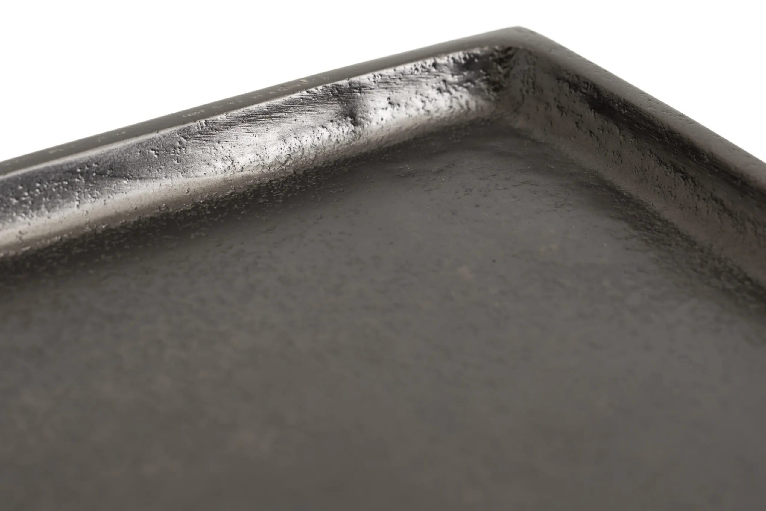 Tinsley, Tray, Metal, Black, S