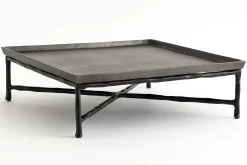 Tinsley, Tray, Metal, Black, L