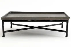 Tinsley, Tray, Metal, Black, L
