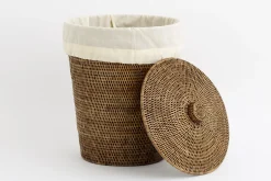 Togo, Linen Basket, With Linen Bag, Reed
