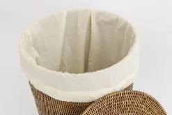 Togo, Linen Basket, With Linen Bag, Reed