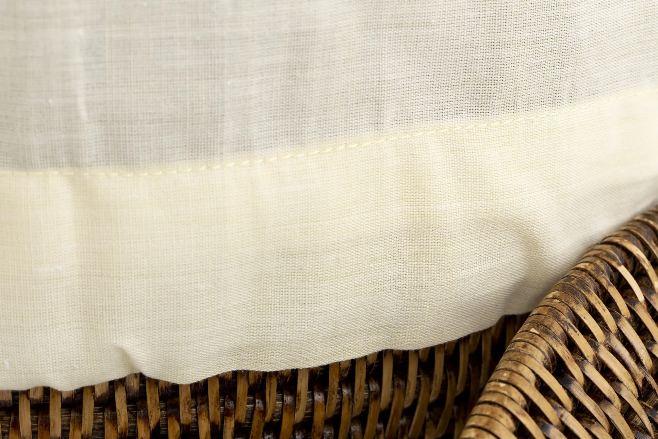 Togo, Linen Basket, With Linen Bag, Reed