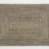 Togo, Placemat, Reed, Grey, Rectangular
