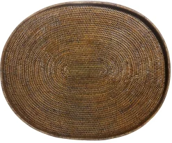 Togo, Tray, Oval, Reed