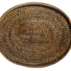 Togo, Tray, Oval, With Rim, Reed, 46Cm
