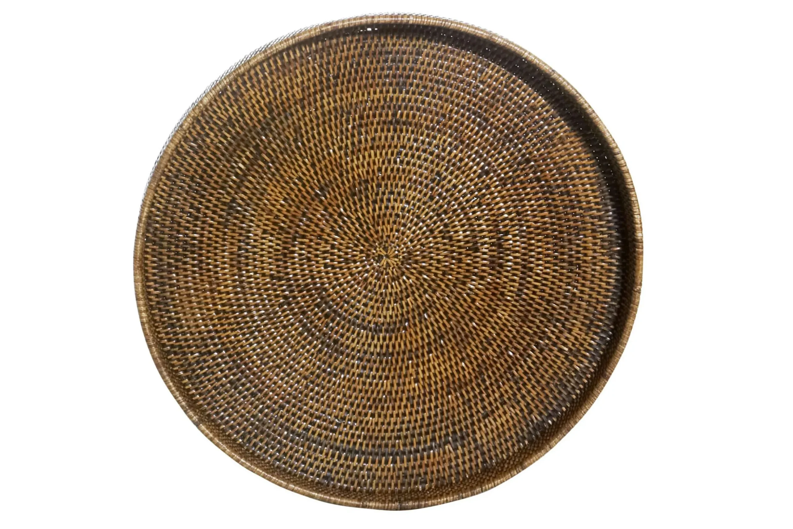 Togo, Tray, Round, Reed, 48Cm