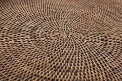 Togo, Tray, Round, Reed, 48Cm