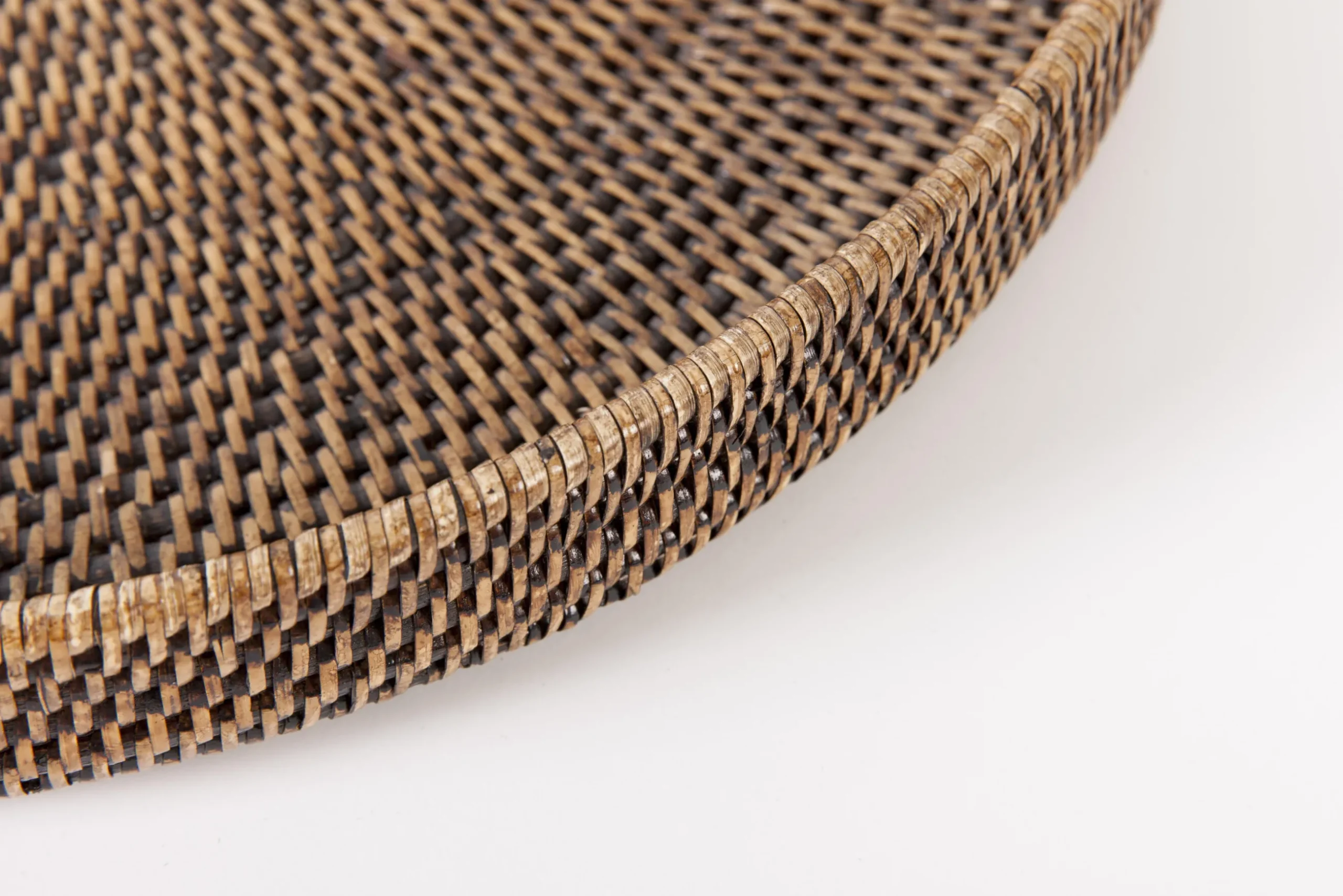 Togo, Tray, Round, Reed, 48Cm