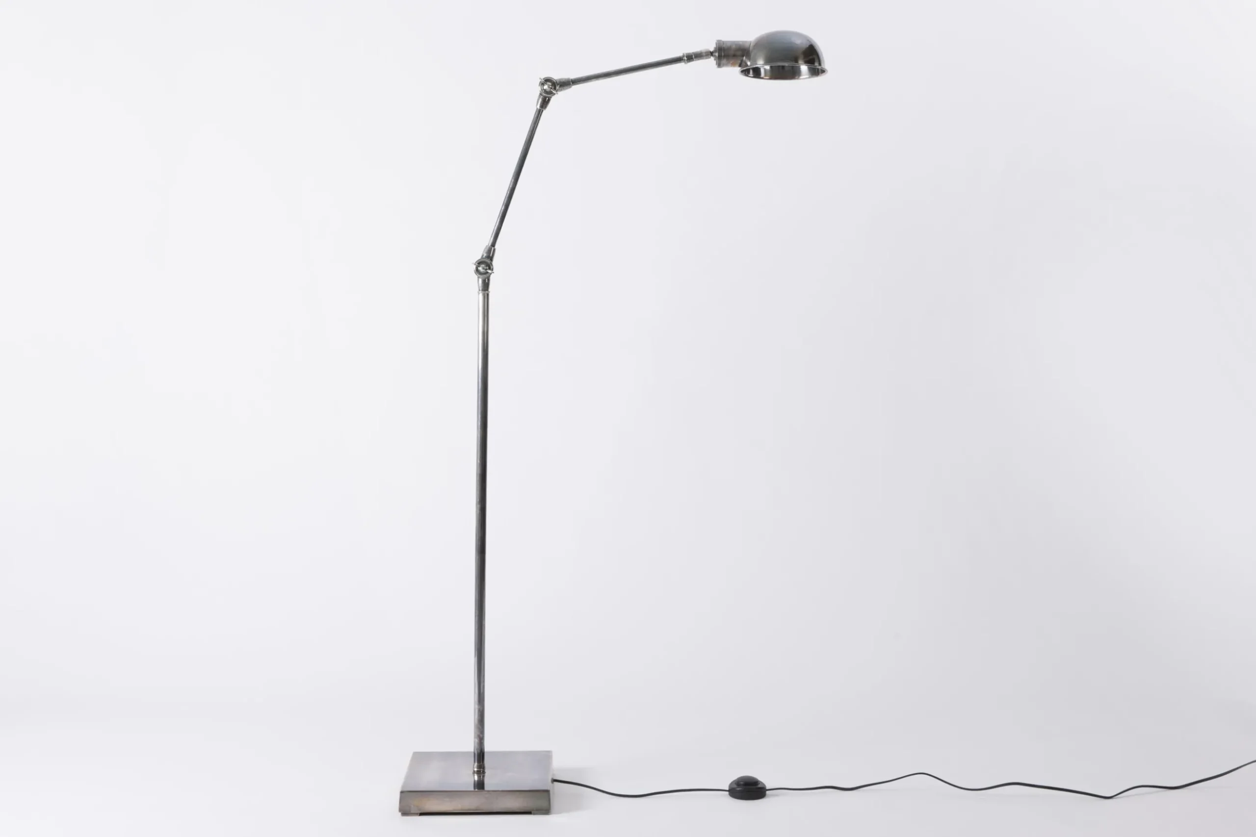 Twist, Floor Lamp, Antique Silver, Adjustable
