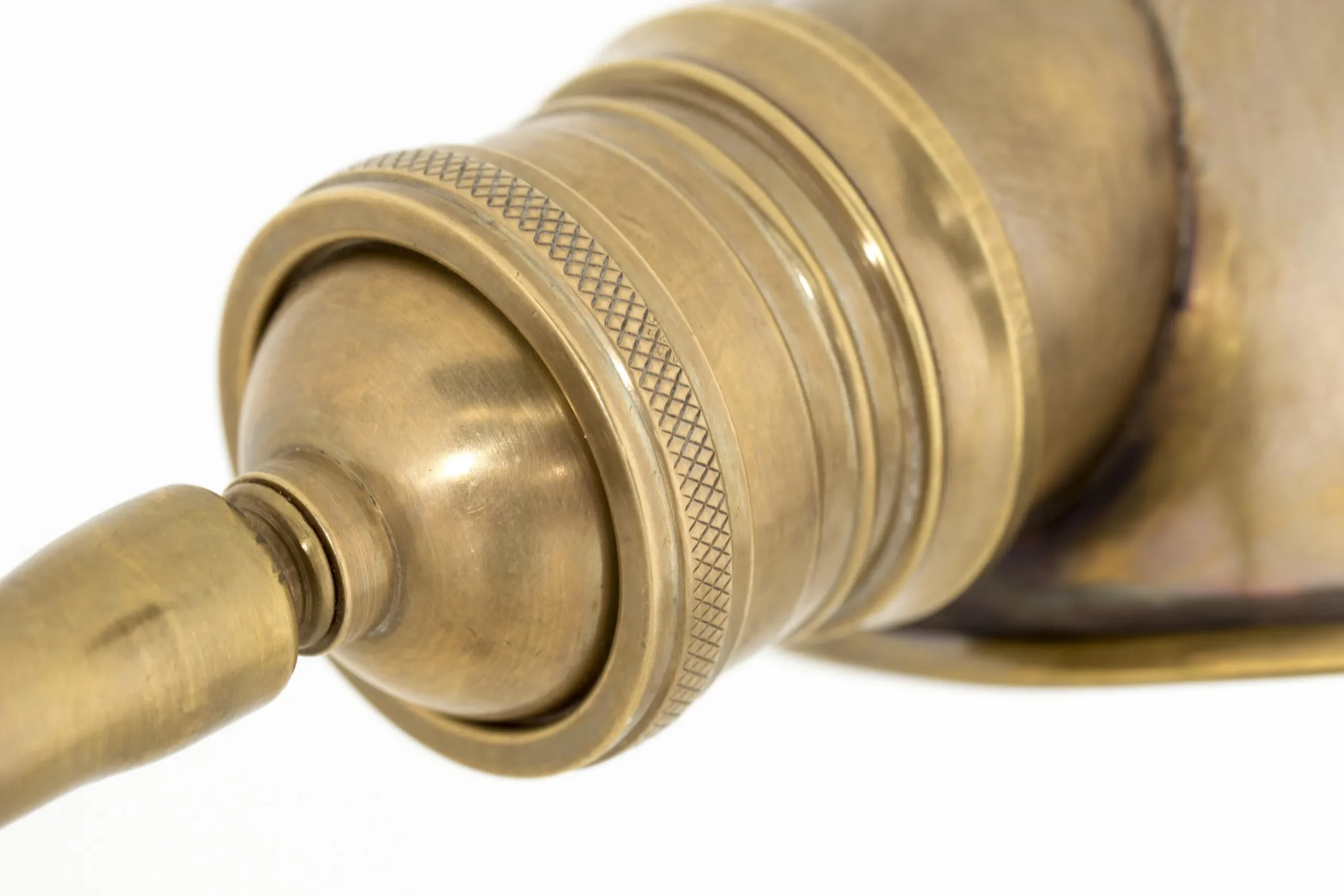 Twist, Floor Lamp, Brass Finish