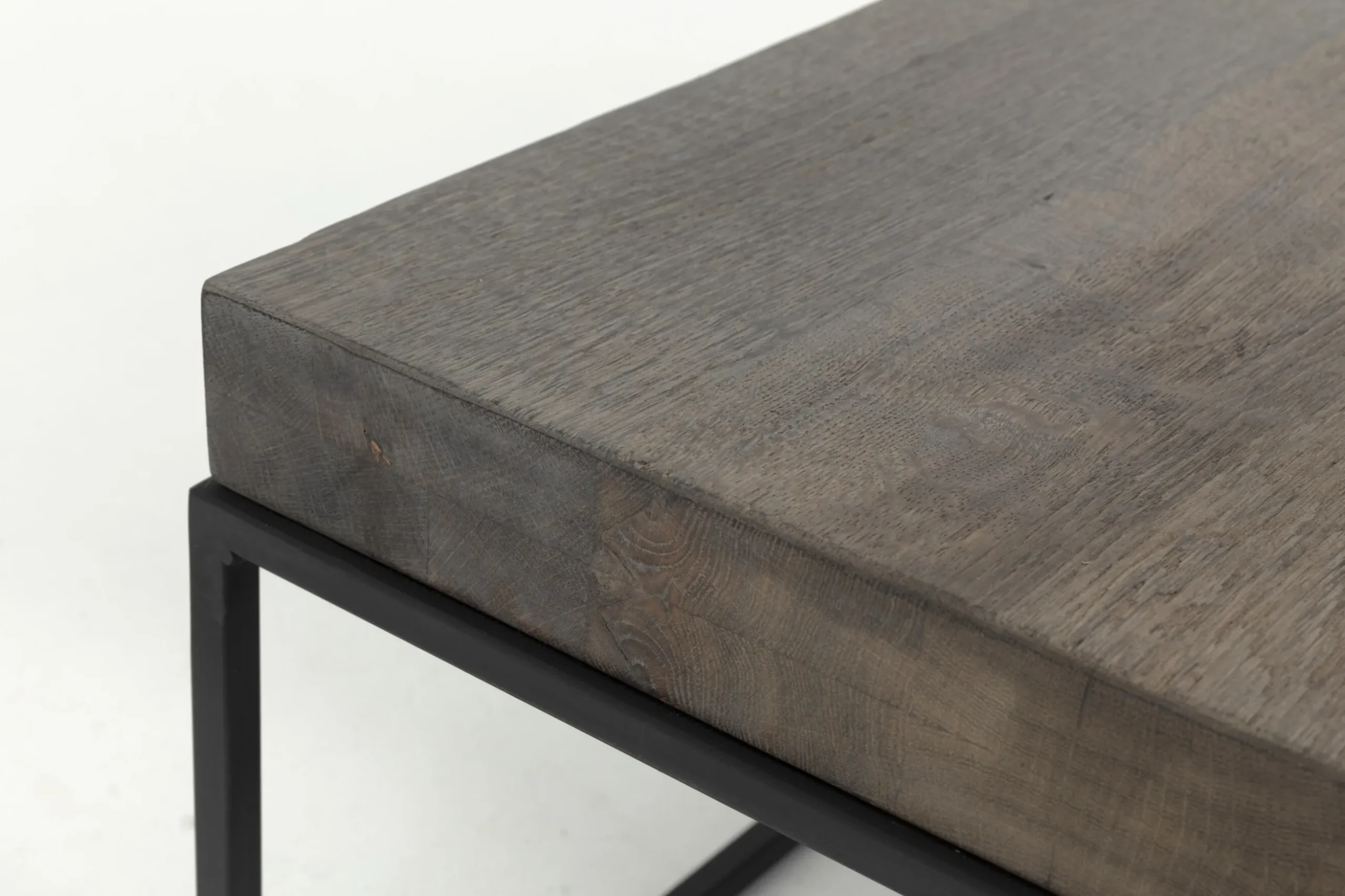 Urban, Coffee Table, Oak And Metal, Dark Brown