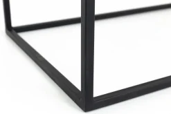 Urban, Console Table, Oak And Metal, Dark Brown
