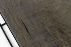 Urban, Console Table, Oak And Metal, Dark Brown