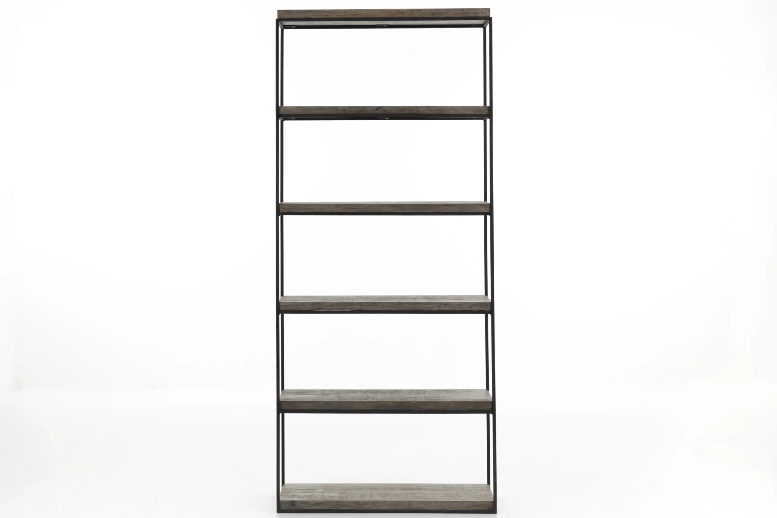 Urban, Rack, Oak And Metal, Dark Brown
