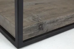 Urban, Rack, Oak And Metal, Dark Brown