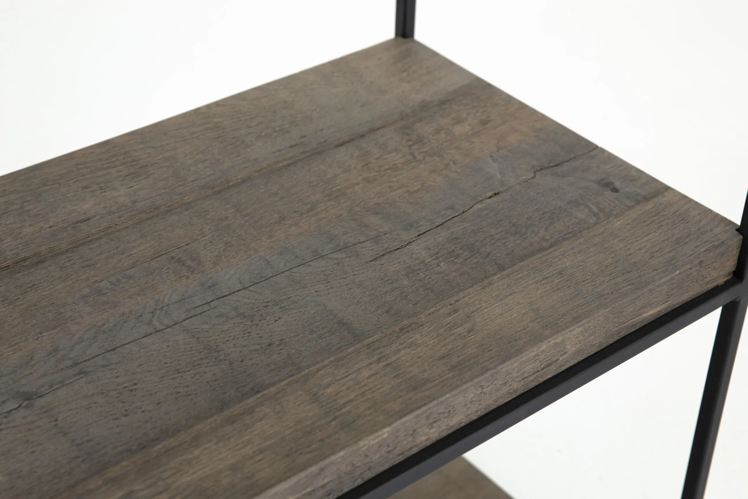Urban, Rack, Oak And Metal, Dark Brown