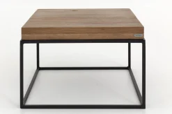 Urban, Side Table, Oak And Metal, Light Brown