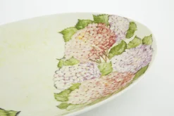 Villosa, Serving Plate, Ceramic, Flowers, Oval