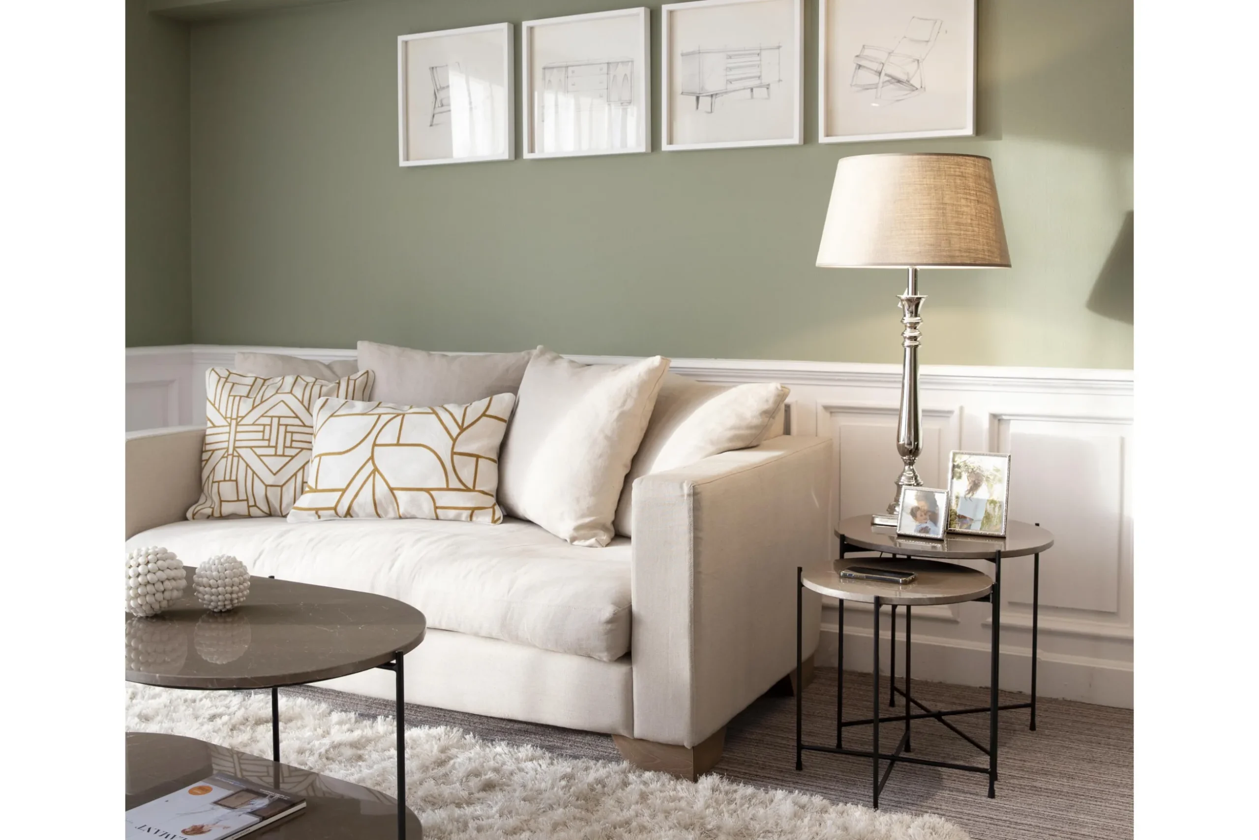 Vinci, Table Lamp, Brass And Nickel