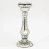 Vlada, Candlestick, Mercury Glass, L