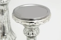 Vlada, Candlestick, Mercury Glass, L