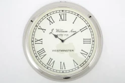 Walters, Wall Clock, Nickel