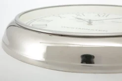 Walters, Wall Clock, Nickel